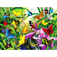 Suns Out 1000pc Tropical Butterflies Jigsaw Puzzle