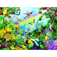 Suns Out 1000pc Hummingbird Sanctuary Jigsaw Puzzle