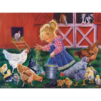 Suns Out 500pc Little Farm Girl Jigsaw Puzzle