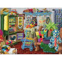 Suns Out 1000pc The Quilt Fair Jigsaw Puzzle