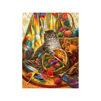 Suns Out 1000pc Kitten And Wool Jigsaw Puzzle