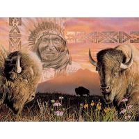 Suns Out 500pc Keeper of The Plains Jigsaw Puzzle