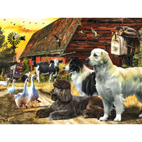 Suns Out 1000pc Life On The Farm Jigsaw Puzzle