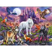 Suns Out 1000pc Wolf Castle XL Jigsaw Puzzle