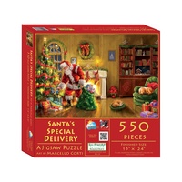 Suns Out Santa'S Special Delivery 550Pc Jigsaw Puzzle