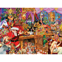 Suns Out 1000pc Fairy Tale Collage XL Jigsaw Puzzle