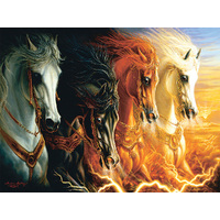 Suns Out 1000pc 4 Horses of Apocalypse Jigsaw Puzzle