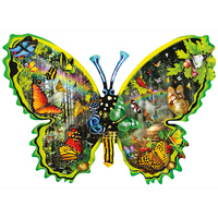 Suns Out Butterfly Migration *Shaped* Jigsaw Puzzle