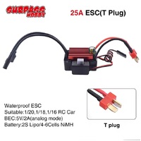 Surpass waterproof 25A ESC Red & Black