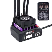 Surpass Rocket-RC 100A SENSORED ESC Purple +Program card -for Fixed timing motor
