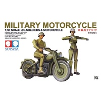 Suyata 1/35 SW-004 Military Motorcycle Plastic Model Kit