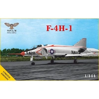 Sova-M 1/144 F4H-1 Phantom ( 1959 - flight tests) Plastic Model Kit