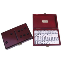 Dal Rossi Italy Dominoes Double 6 in Wooden Box T1045DR