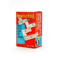 Dominoes Double 12 Coloured Dots Spinners