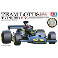 Tamiya 1/12 Team Lotus Type 72D 1972 Plastic Model Kit