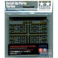 Tamiya 1/350 Ship Crew Set (144 Pieces) 12622