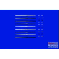 Tamiya 1/350 Scale Metal 46cm Gun Barrels & Projectiles 12643