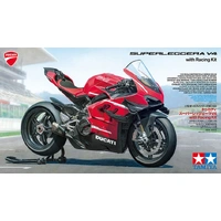 Tamiya 1/12 Ducati Superleggera V4 with Racing Kit Plastic Model Kit