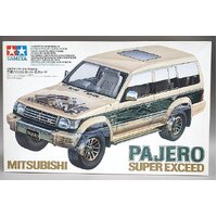 Tamiya 1/24 Mitsubishi Pajero Super Exceed Plastic Model Kit 24115