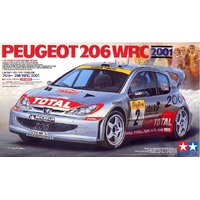 Tamiya 1/24 Peugeot 206 WRC Plastic Model Kit