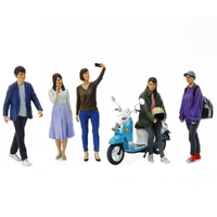 Tamiya 1/24 Campus Friends Set 2 Plastic Model Kit