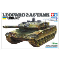 Tamiya 1/35 Leopard 2 A6 Tank 'Ukraine' Plastic Model Kit