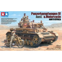 Tamiya 1/35 German Panzer Iv Ausf.F Plastic Model Kit