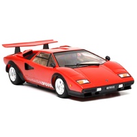 Tamiya 1/24 Lamborghini Countach LP500S (Red Body with Clear Coat) 25419