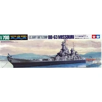 Tamiya 1/700 US Missouri Battleship 31613