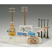 Tamiya Road Sign Set 32509