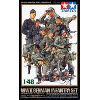 Tamiya 1/48 WWII German Infantry Set 32512