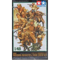 Tamiya 1/48 Russian Infantry & Tank Crew 32521