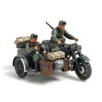 Tamiya 1/48 German Bike & Sidecar 32578
