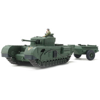 Tamiya 1/48 Churchill Mk.VII Crocodile Tank Plastic Kit 32594