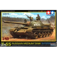 Tamiya 1/48 Russian Medium Tank T-55