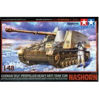 Tamiya 1/48 German Self Propelled Heavy Anti-Tank Gun Nashorn Plastic Model Kit