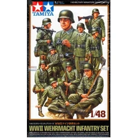 Tamiya 1/48 WWII Wehrmacht Infantry Set Plastic Model Kit
