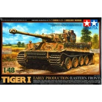 Tamiya 1/48 German Heavy Tank Tiger I Early Production Plastic Model Kit
