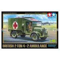 Tamiya 1/48 British 2-ton Austin K2 4x2 Ambulance Plastic Model Kit
