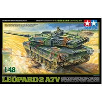 Tamiya 1/48 Leopard 2 A7V Plastic Model Kit