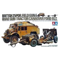 Tamiya 1/35 British Commonwealth Forces Quad Gun Tractor Canadian Ford F.G.T 35044