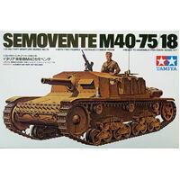 Tamiya 1/35 Semovente M40-75/18 Plastic Model Kit