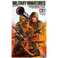 Tamiya 1/35 US Gun & Mortar Team 35086