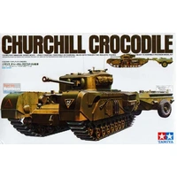 Tamiya 1/35 Churchill Crocodile Plastic Model Kit
