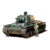 Tamiya 1/35 Russian KV-1B Tank Kit 35142