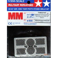 Tamiya King Tiger Etched Grill 35167