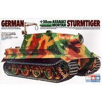 Tamiya 1/35 German 38cm Assault Mortar Sturmtiger 35177