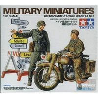 Tamiya 1/35 German Motorcycle Orderley Set 35241