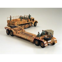 Tamiya 1/35 German 18T Half Track Famo & Transporter 35246