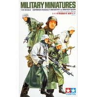 Tamiya 1/35 German Assault Infantry with Winter Gear 35256